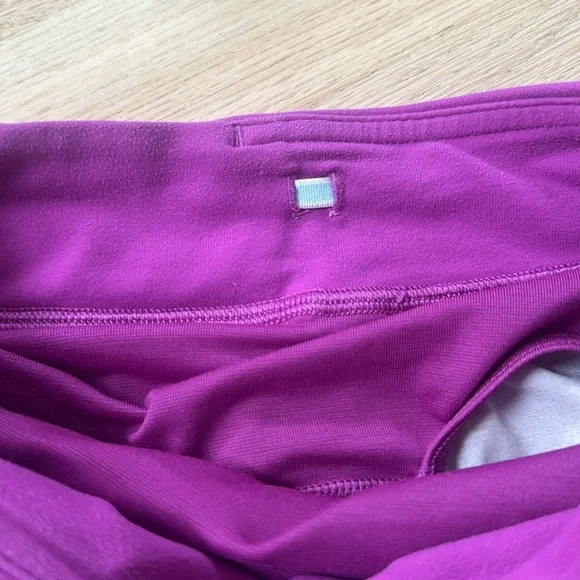 Ivivva Purple and White Patterned Athletic Shorts - Picture 7 of 7